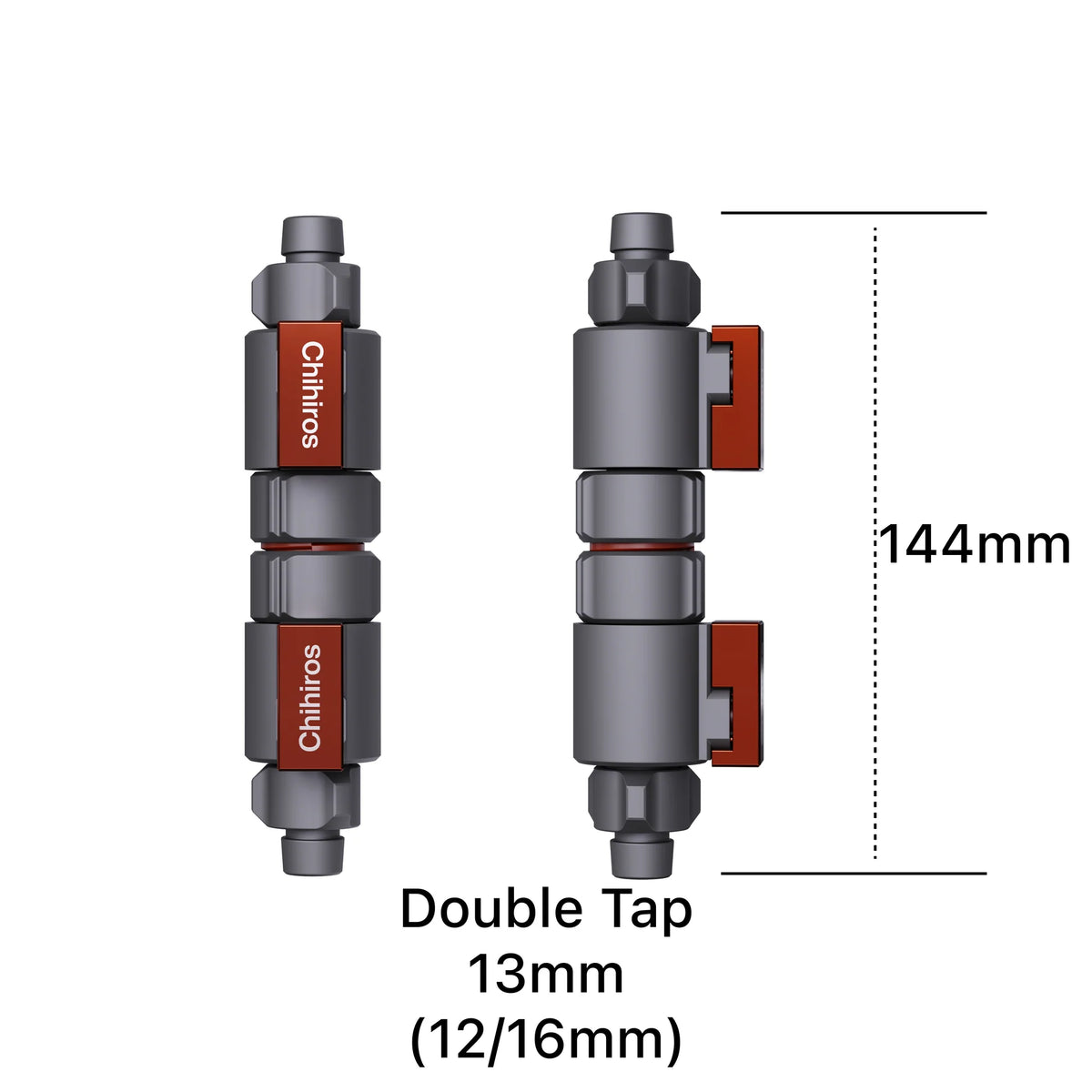 Chihiros Double Tap, Absperrhahn ( 3 Varianten )