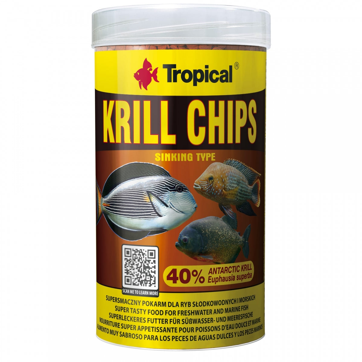 Tropical Krill Chips 250ml