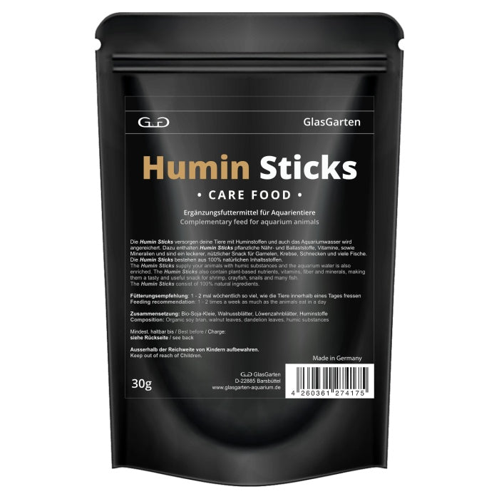 GlasGarten – Humin Sticks - Care Food 30g