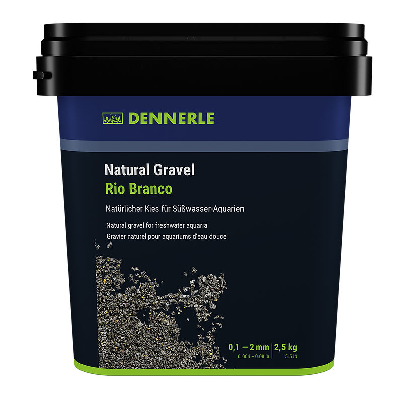 Dennerle Natural Gravel Rio Branco 0,1 – 2 mm