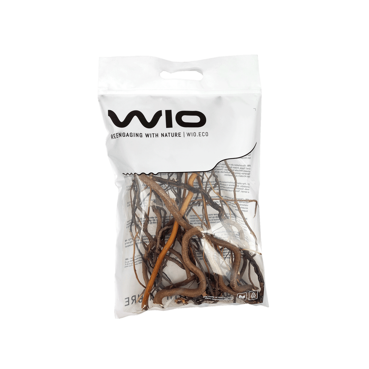 WIO ROOT MIX (Mix aus Amber,Elder,Mini und Twisted Roots)-140g, 10-40cm