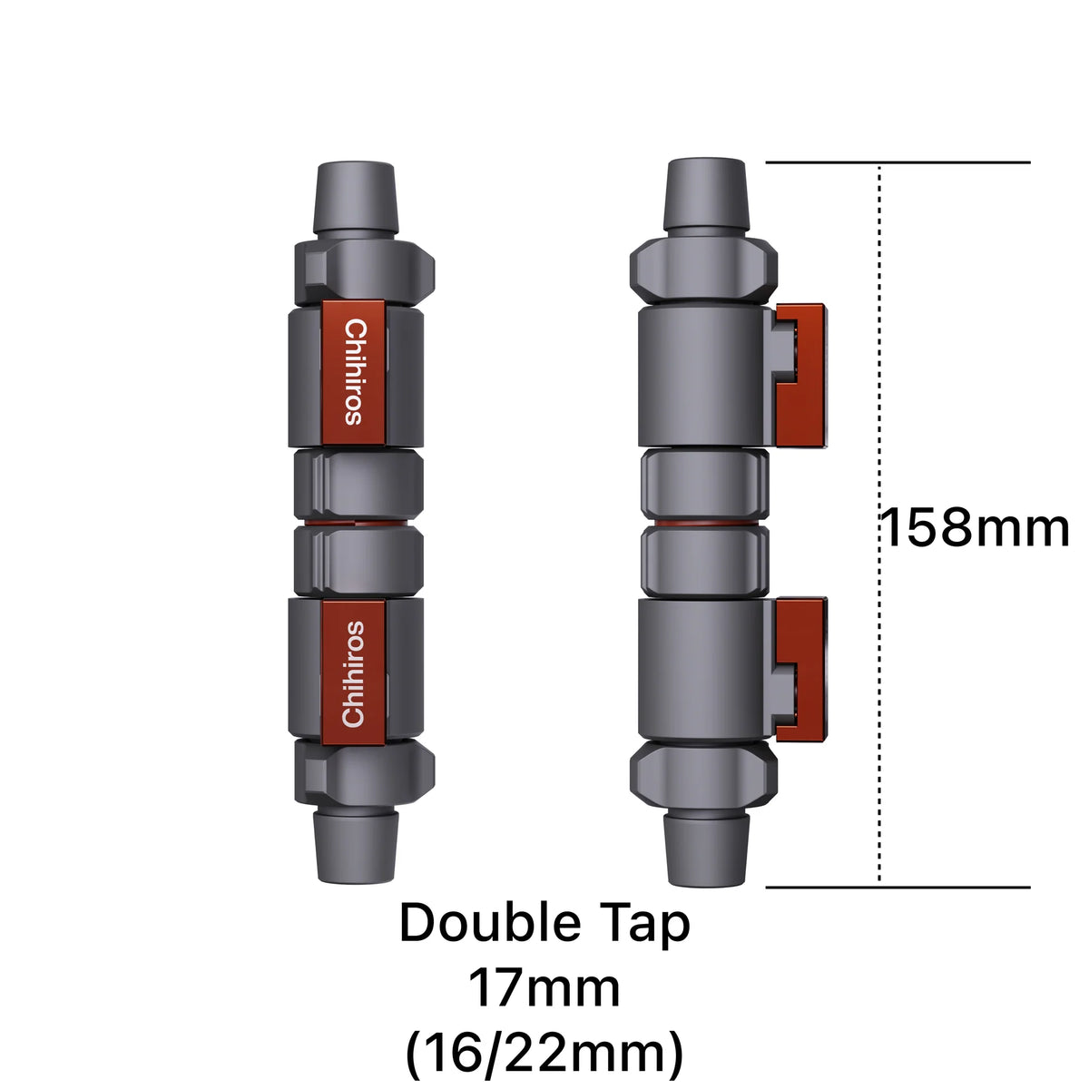 Chihiros Double Tap, Absperrhahn ( 3 Varianten )