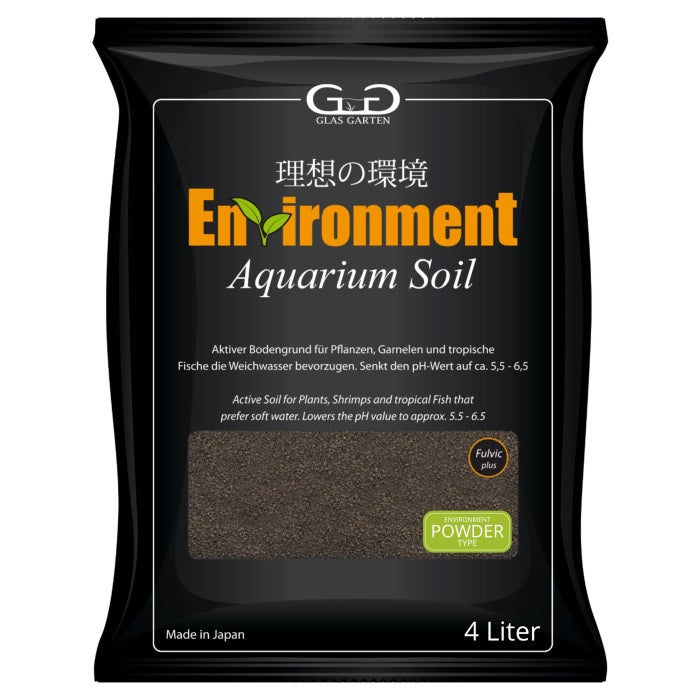 GlasGarten – Environment Aquarium Soil Powder