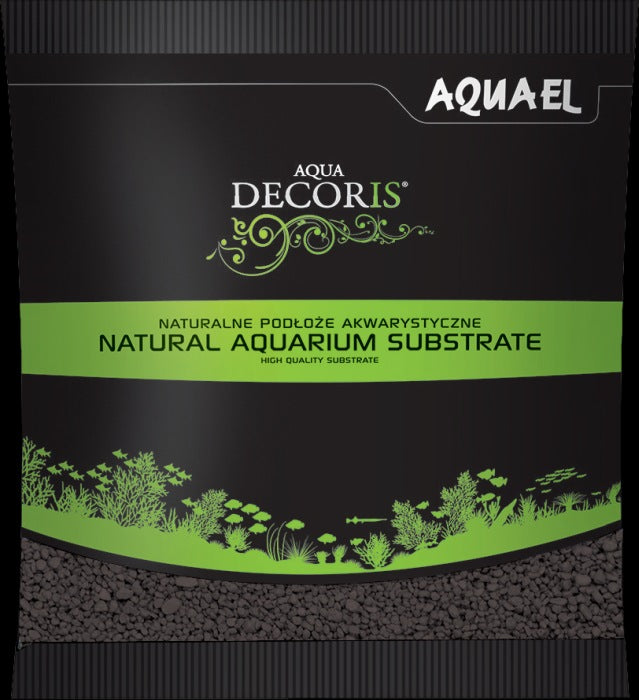 Aquael AQUA DECORIS Kies schwarz 2 - 3 mm (1 kg)