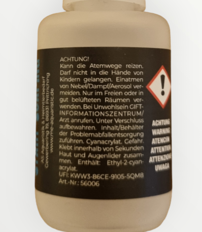 me Aquaristik Sekundenkleber Dünnflüssig  ab 20g