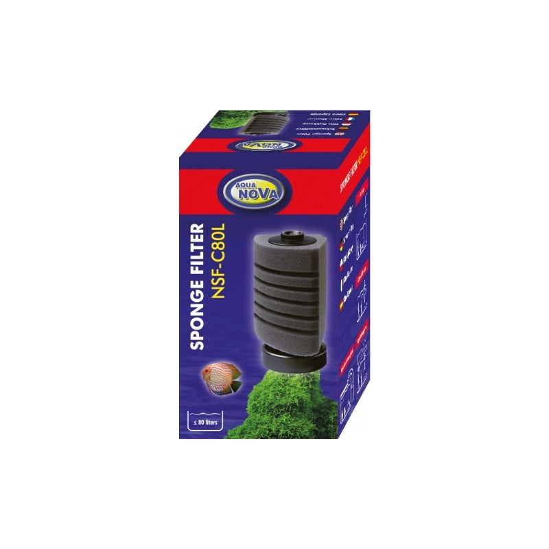 Aqua Nova Stand Bio-Eckschwammfilter NSF-C80L