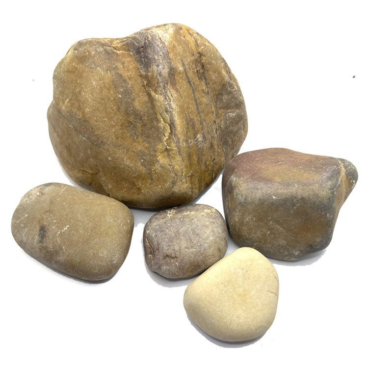 Multicolor River Stones / Pebbles  ( Preis pro Stück )
