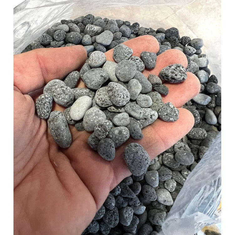 Gravel Lava Pebble Black 1-2cm
